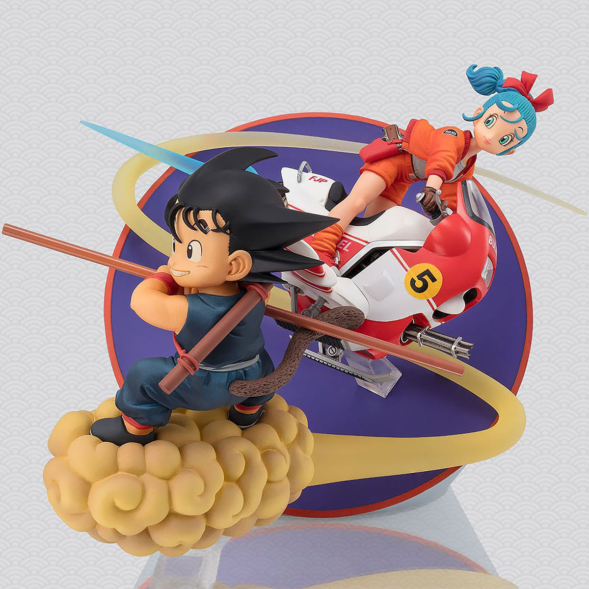 Image produit Dragon Ball - Statue Son Goku & Bulma