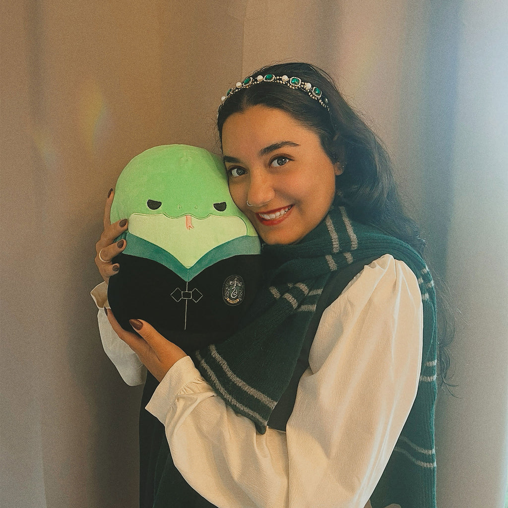 Image produit Harry Potter - Serpent de Serpentard en Robe Peluche Squishmallows