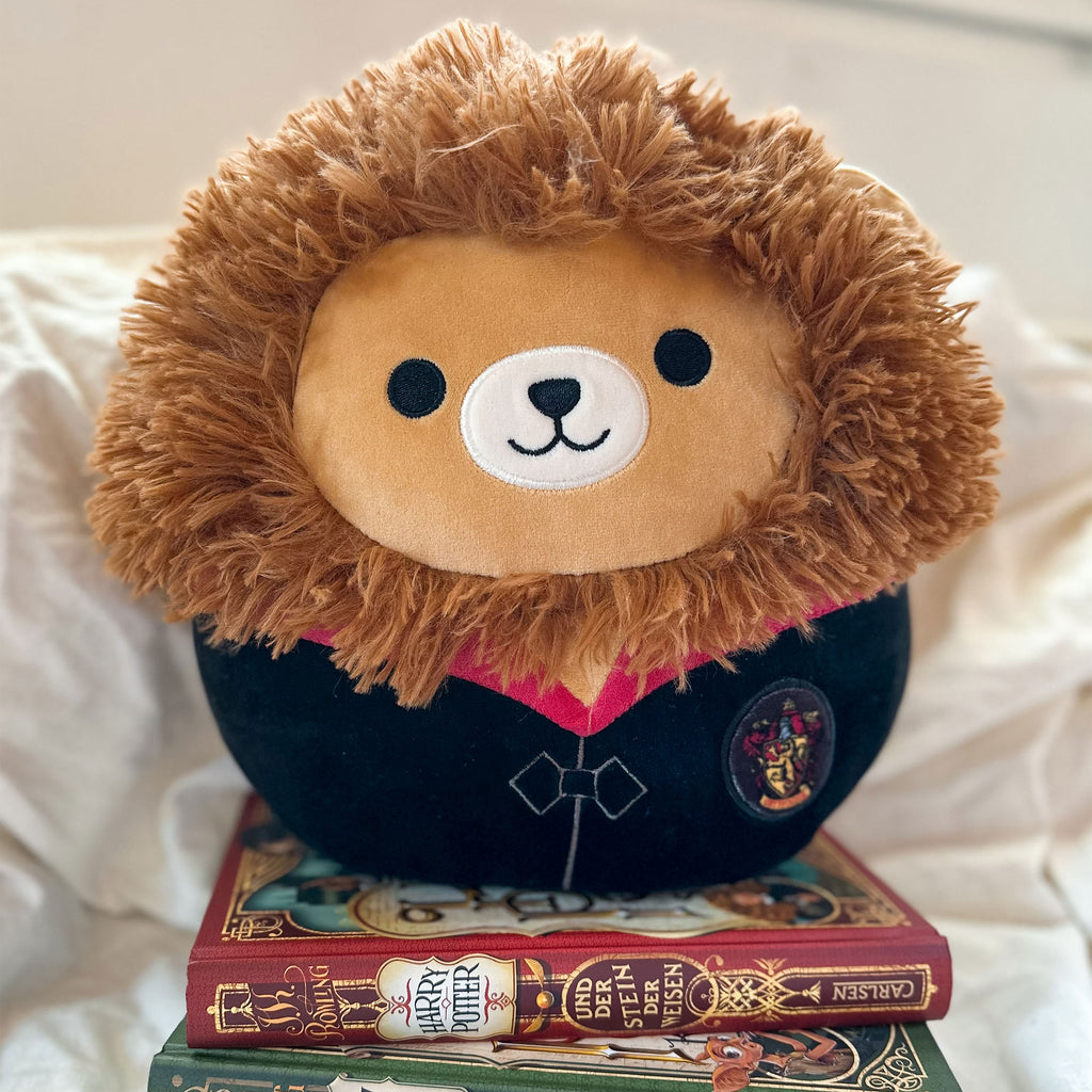 Image produit Harry Potter - Lion de Gryffondor en robe Squishmallows Peluche
