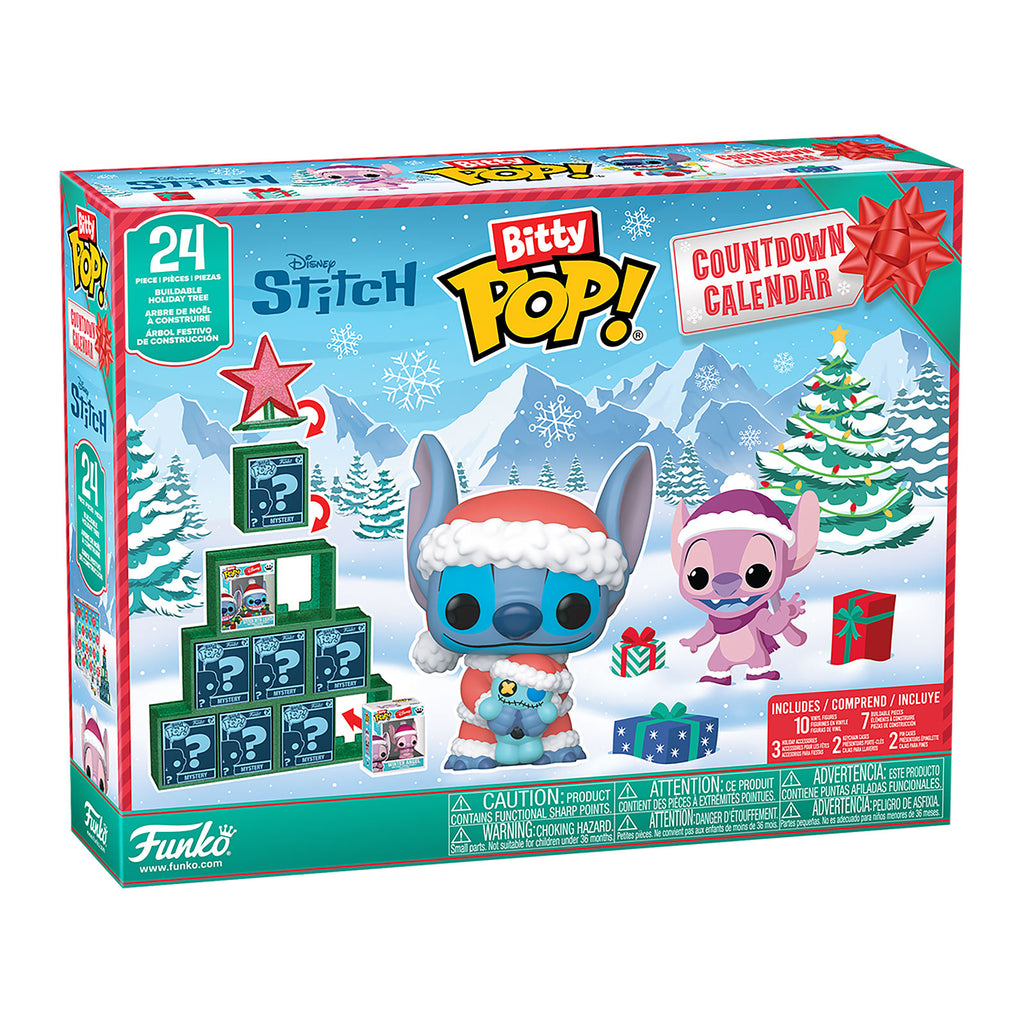 Produktbild Stitch Holiday Bitty Pop Funko Adventskalender - Lilo & Stitch