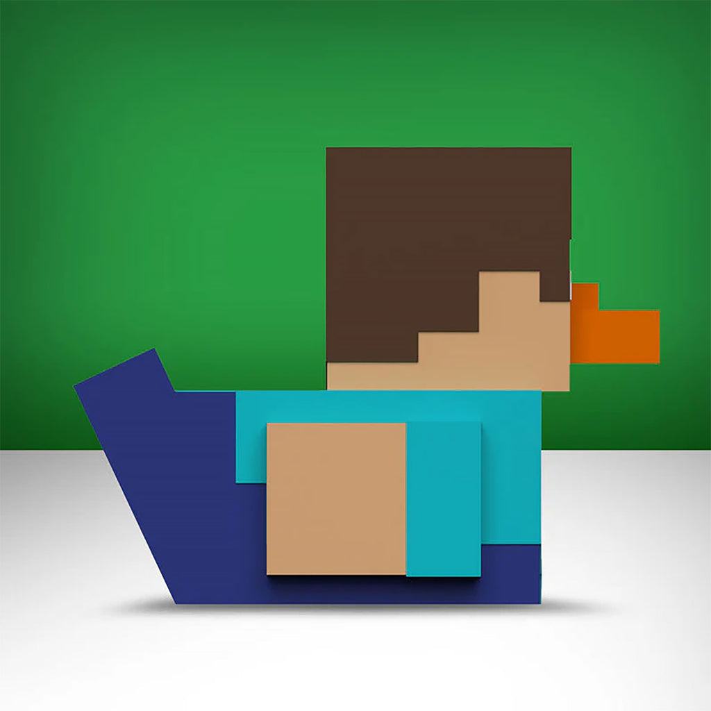 Produktbild Minecraft - Steve TUBBZ Deko Ente 9cm