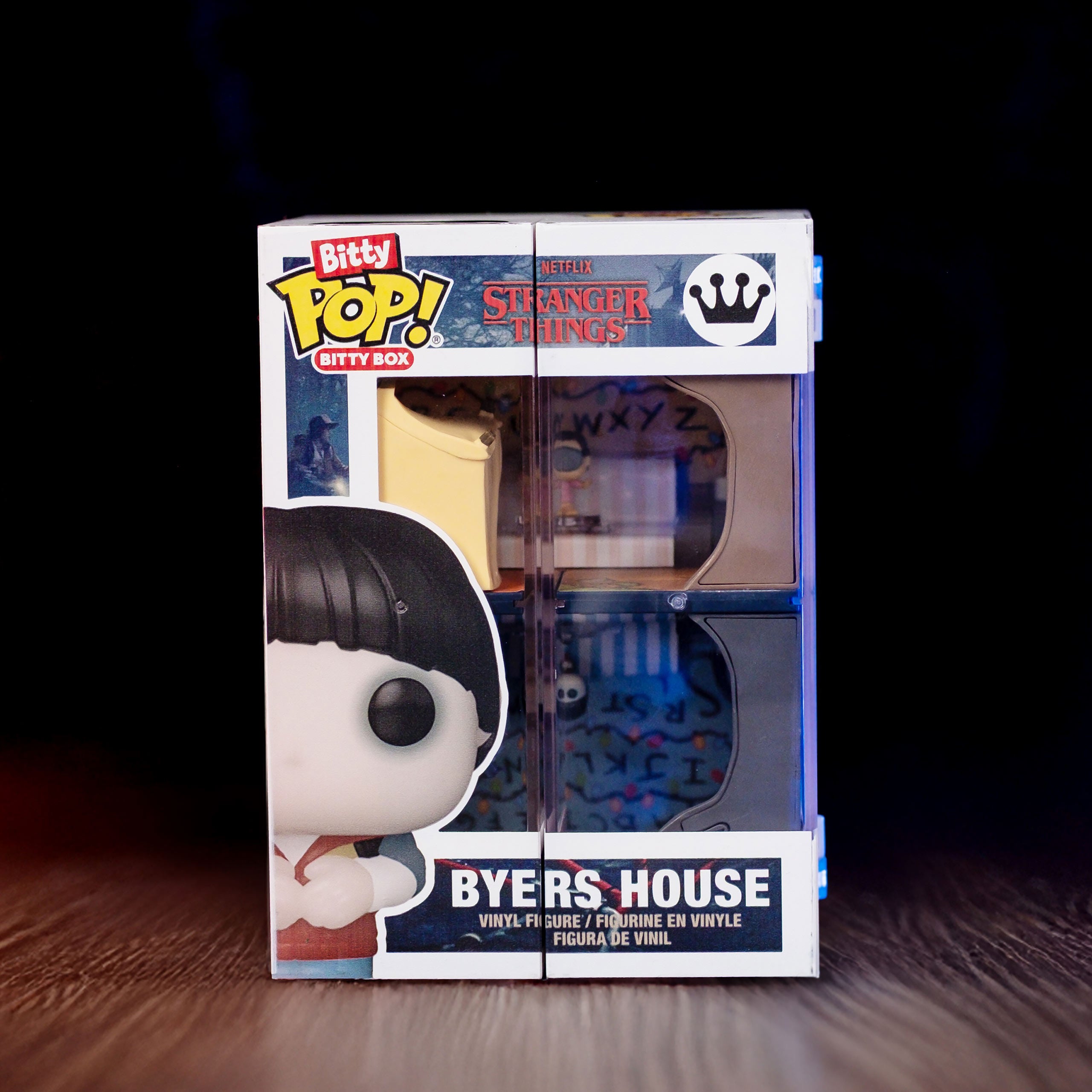 Produktbild Stranger Things - Byers House Funko Bitty Pop Display mit 2 Figuren