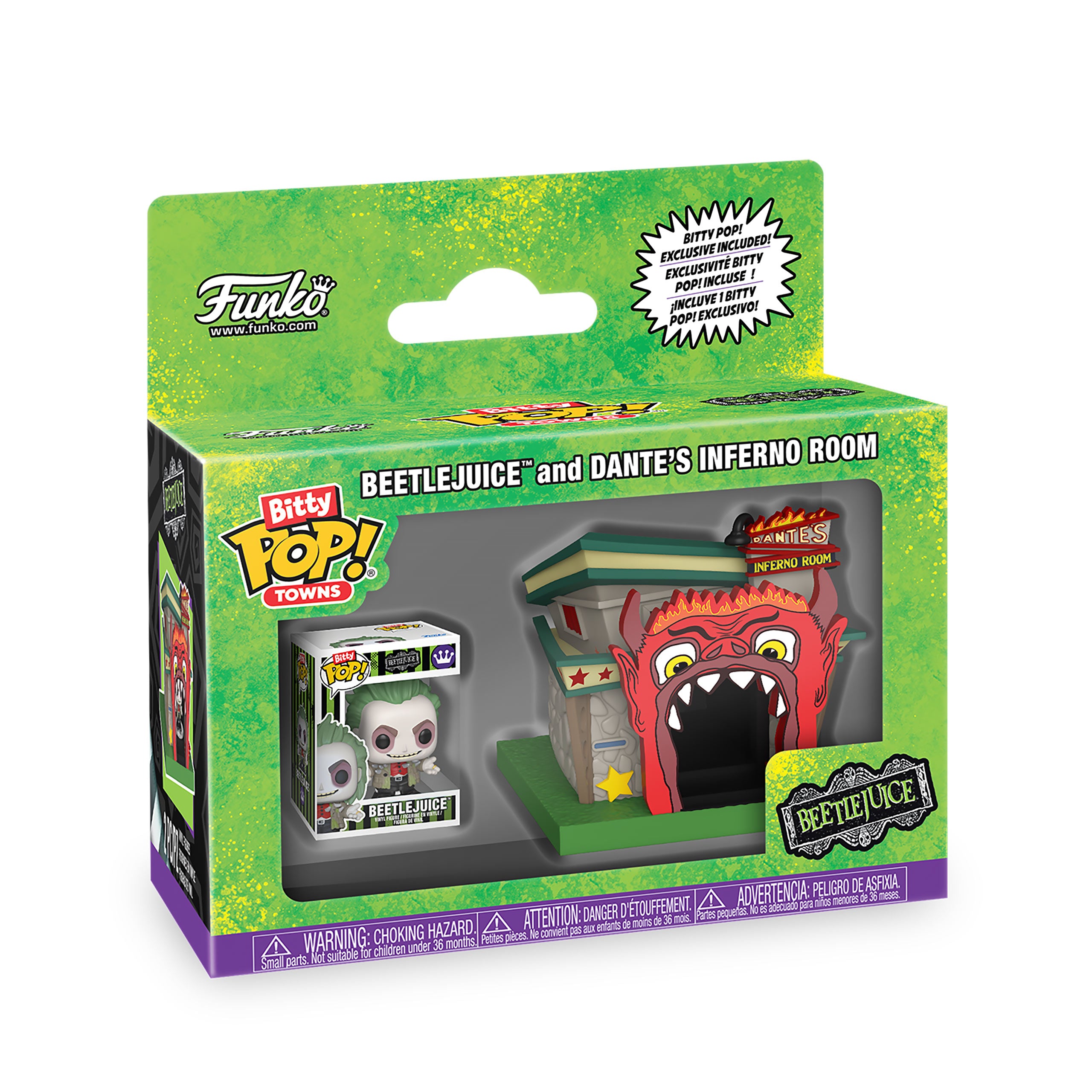 Immagine del prodotto Beetlejuice - Diorama Dantes Funko Bitty POP Town