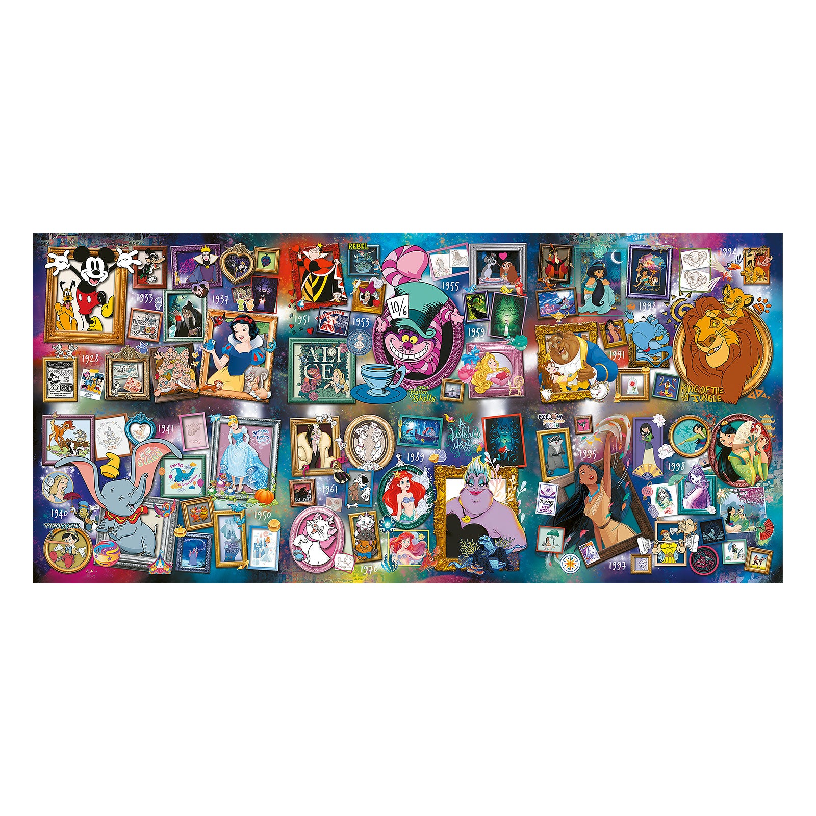 Product image Disney - The Greatest Puzzle Collection with Poster