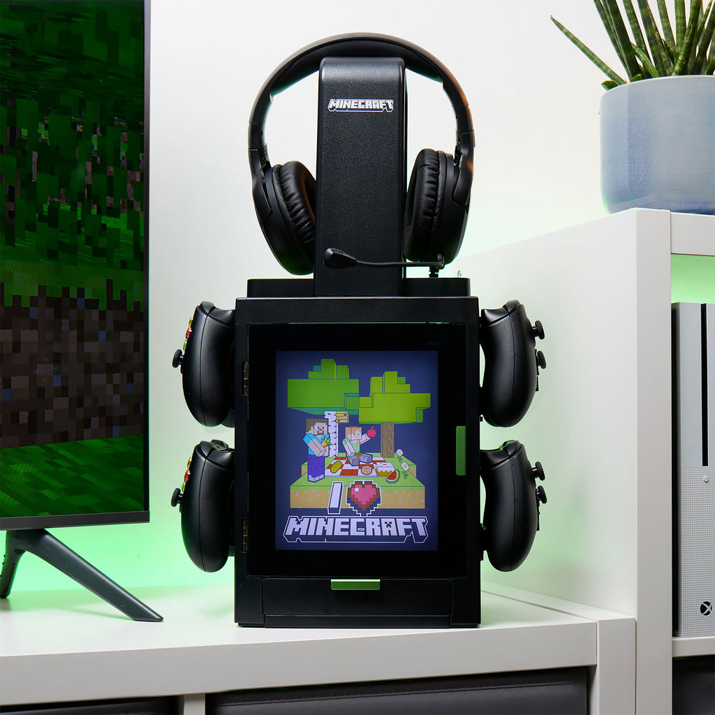 Image produit Minecraft - Casier Gaming avec Lumière