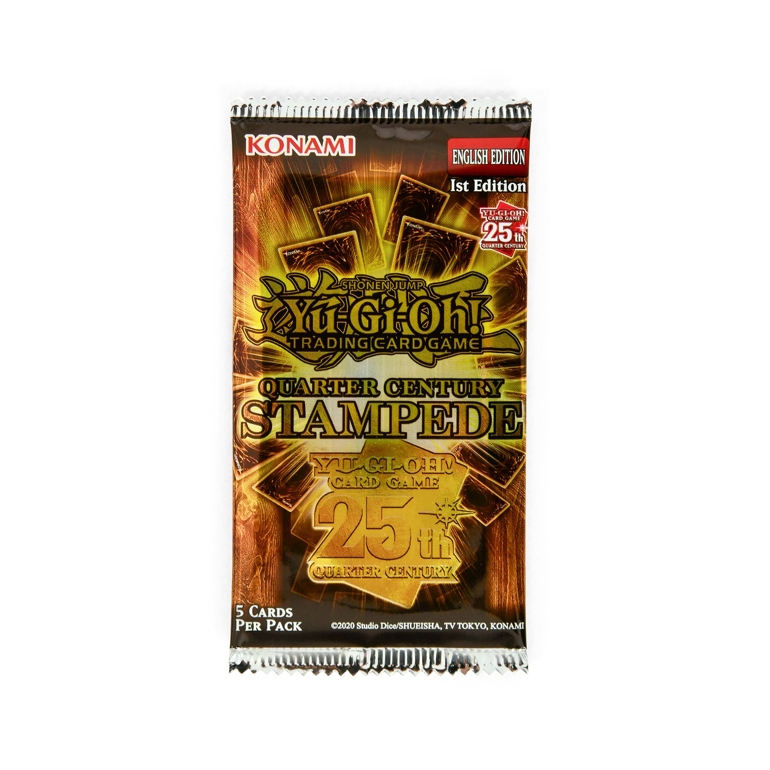 Immagine del prodotto Yu-Gi-Oh! - Quarter Century Stampede Booster di Carte Collezionabili Versione Inglese