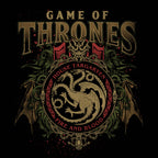 Produktbild Game of Thrones - Targaryen Ornaments T-Shirt schwarz