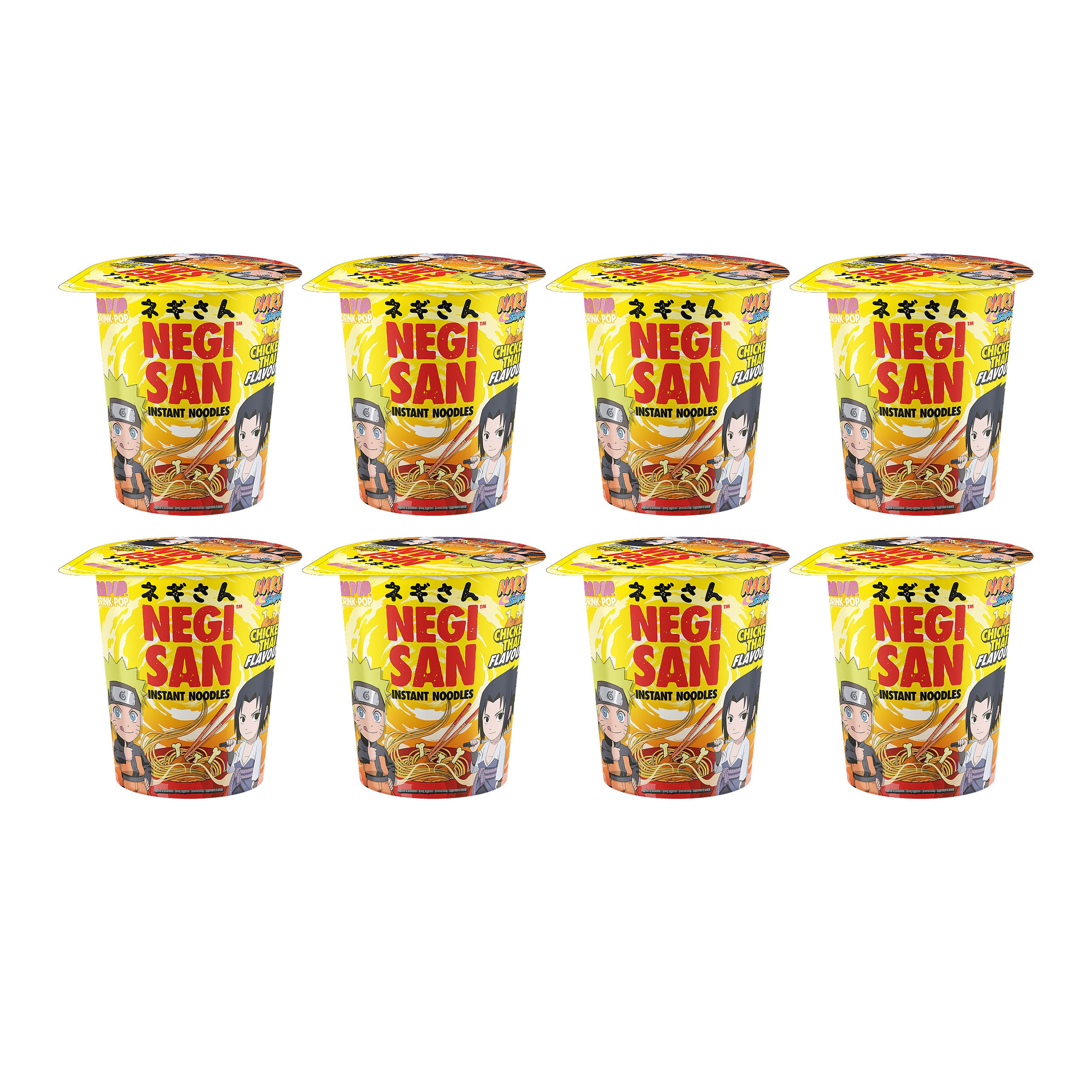 Immagine del prodotto Naruto - Noodles Istantanei al Pollo Teriyaki Confezione da 8 E1087100