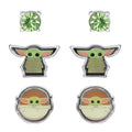 Image produit Set Cadeau 3 Boucles d'Oreilles Grogu - Star Wars The Mandalorian