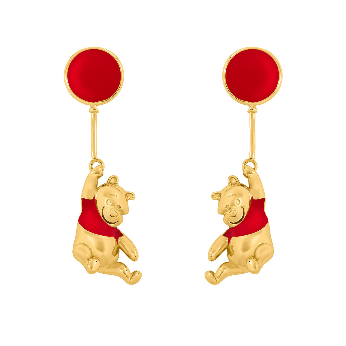 Image produit Winnie l'Ourson - Boucles d'oreilles Ballon