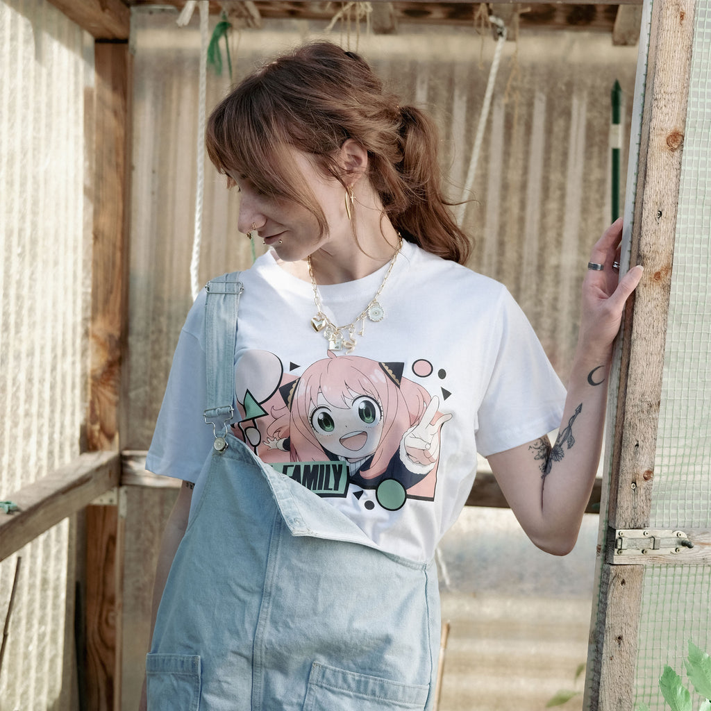 Image produit Spy x Family - T-Shirt Anya Flash Blanc
