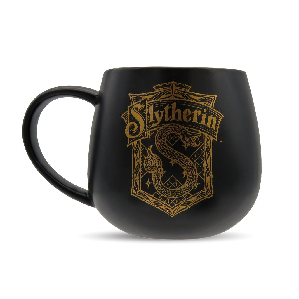 Immagine del prodotto Tazza Serpeverde con Stemma 3D di Hogwarts all'interno - Harry Potter