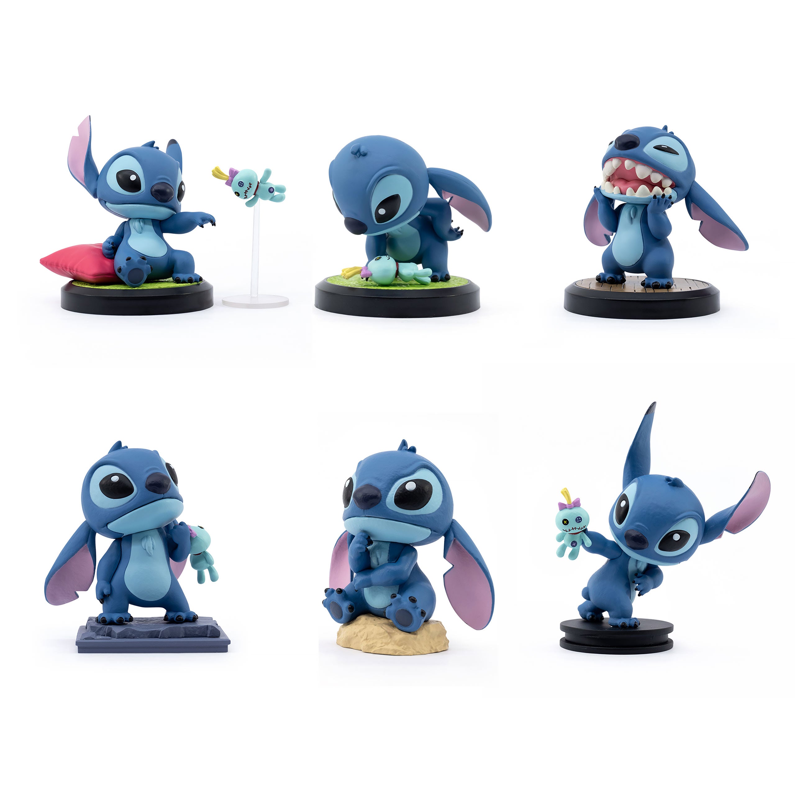 Immagine del prodotto Stitch YuMe Hero Box Art Gallery Serie Blind Box - Lilo & Stitch Espositore da 6 Pezzi