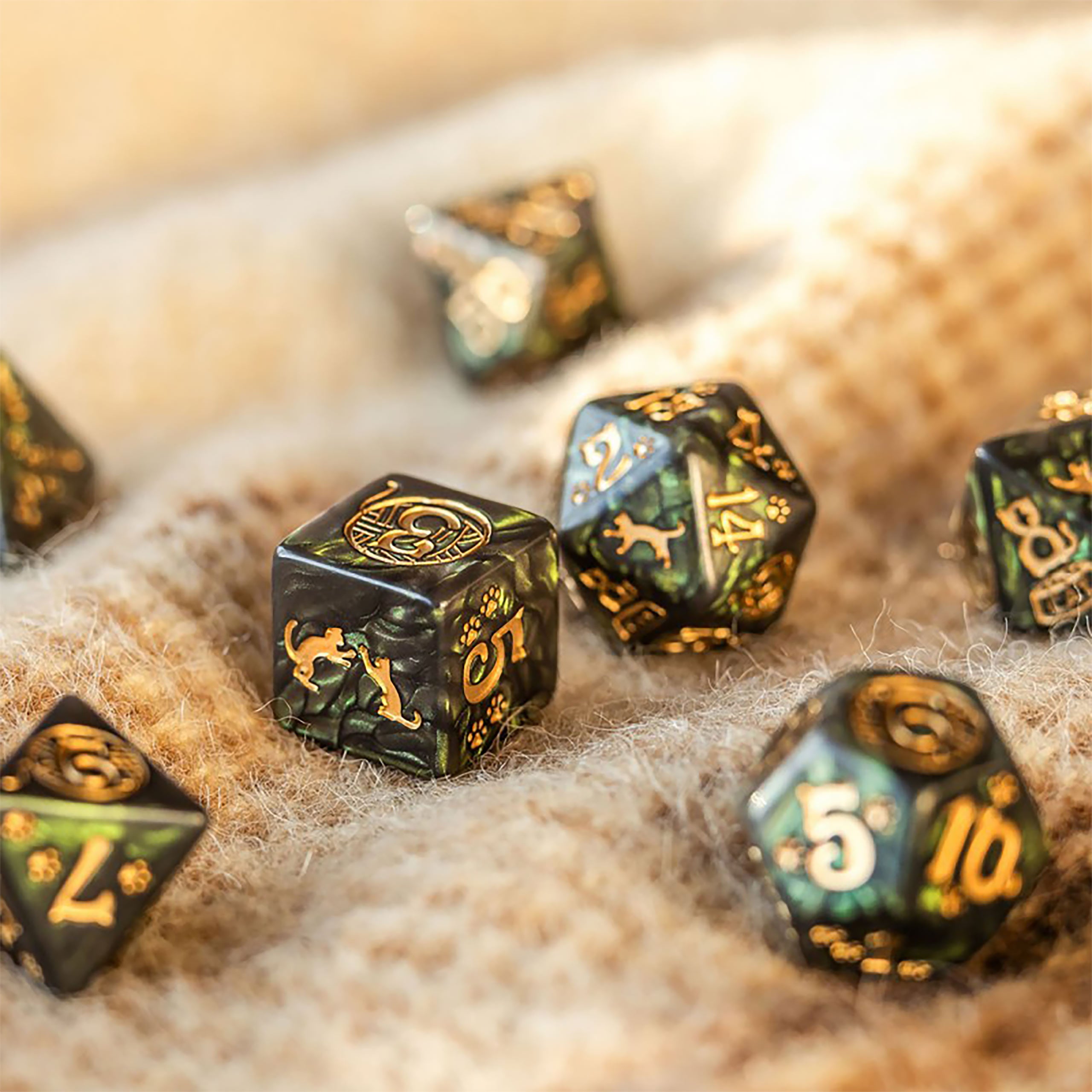Product image Cats - Pixel RPG Dice Set 7pcs