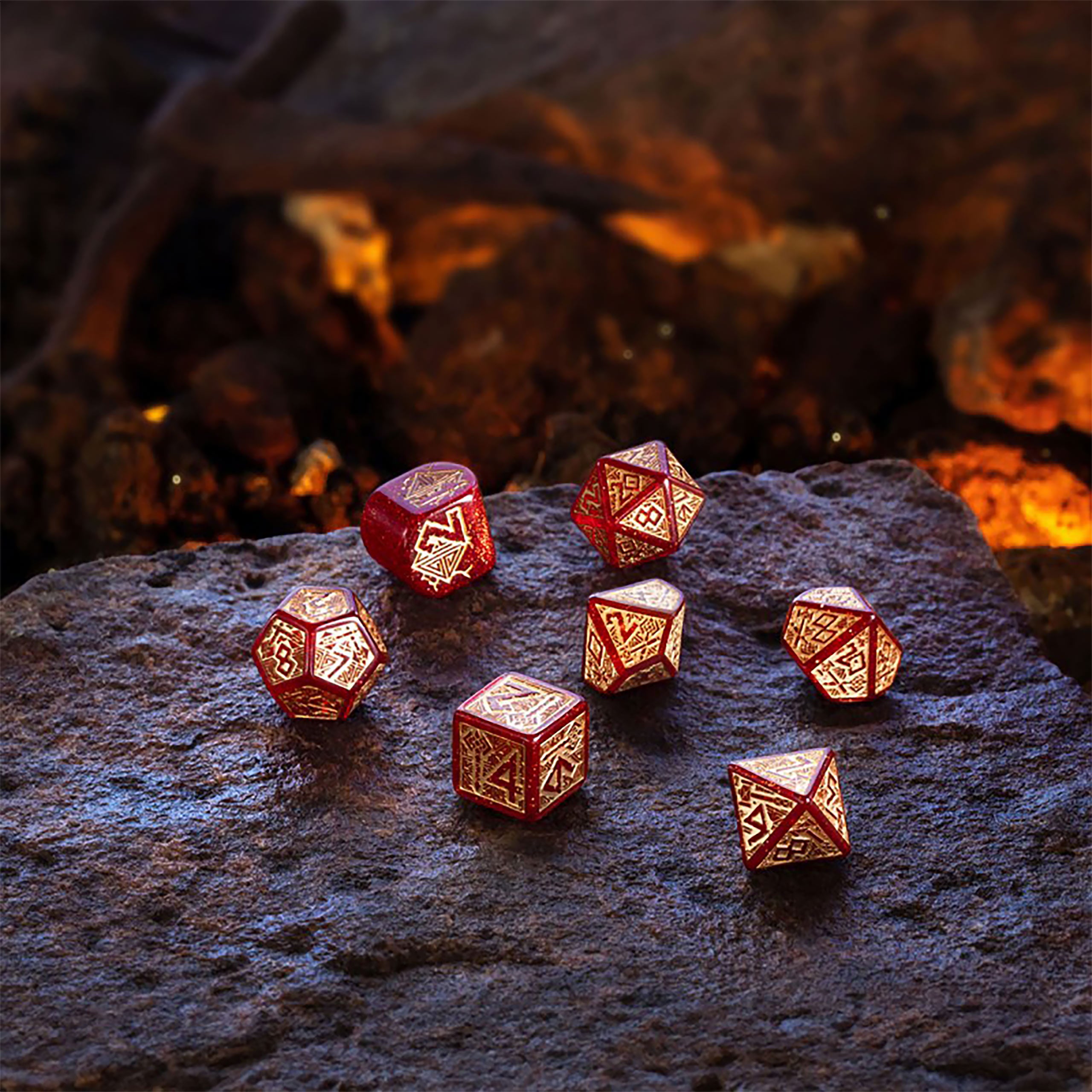 Product image Dwarven - Jewels RPG Dice Set 7pcs