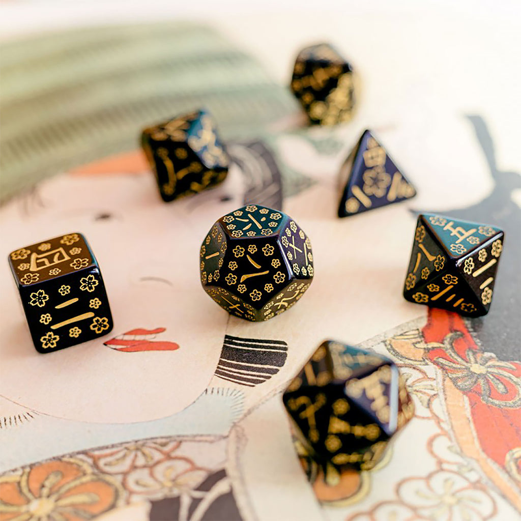 Immagine del prodotto Japanese - Deep Night Firefly Set di Dadi 7pz