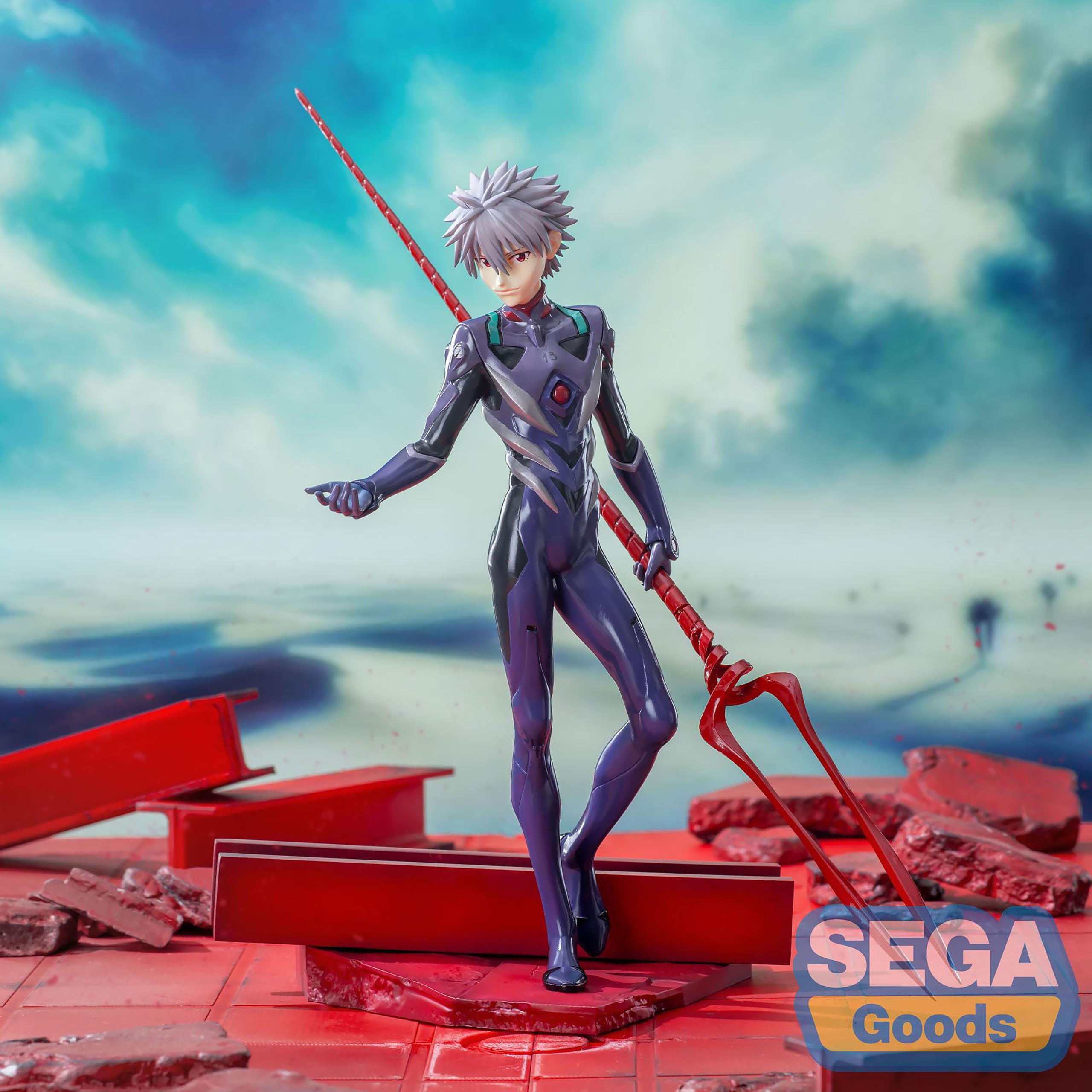 Image produit Evangelion: 3.0+1.0 - Figurine Kaworu Nagisa x Lance de Longinus