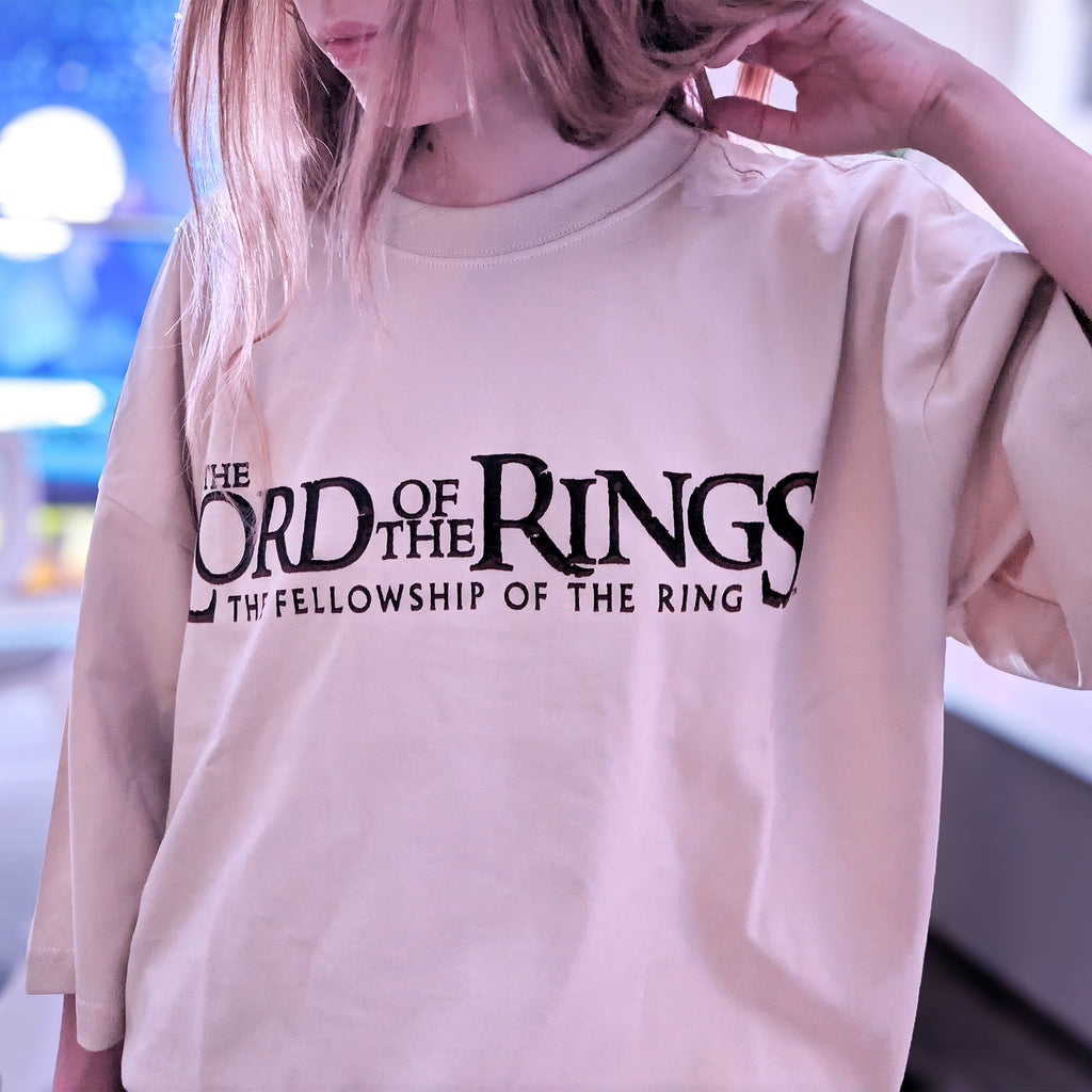 Immagine del prodotto Il Signore degli Anelli - Maglietta oversize beige Rohan e Gondor