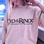 Immagine del prodotto Il Signore degli Anelli - Maglietta oversize beige Rohan e Gondor