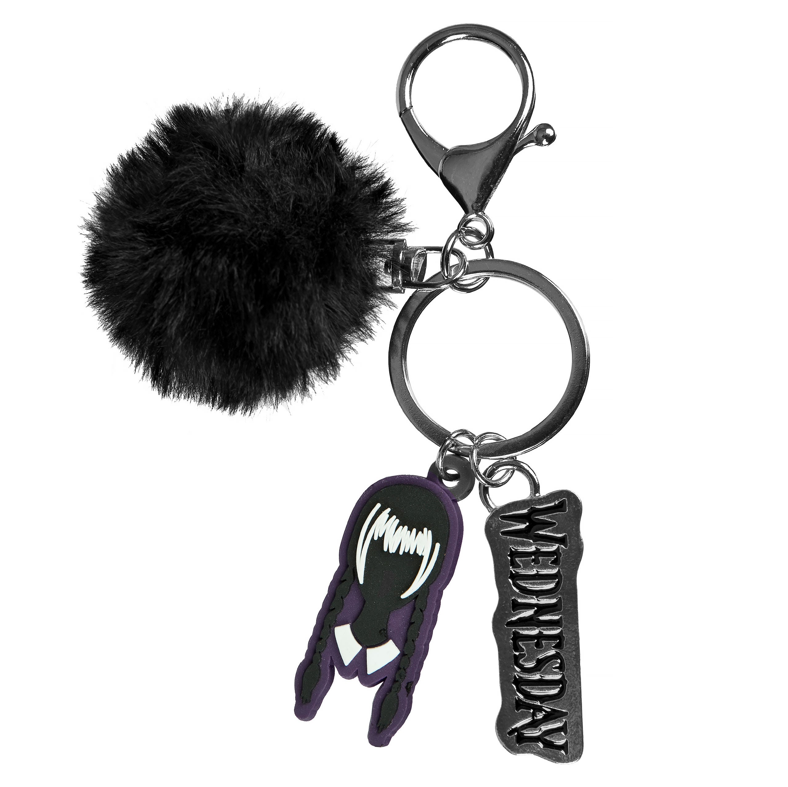 Image produit Wednesday - Porte-clés avec pompon