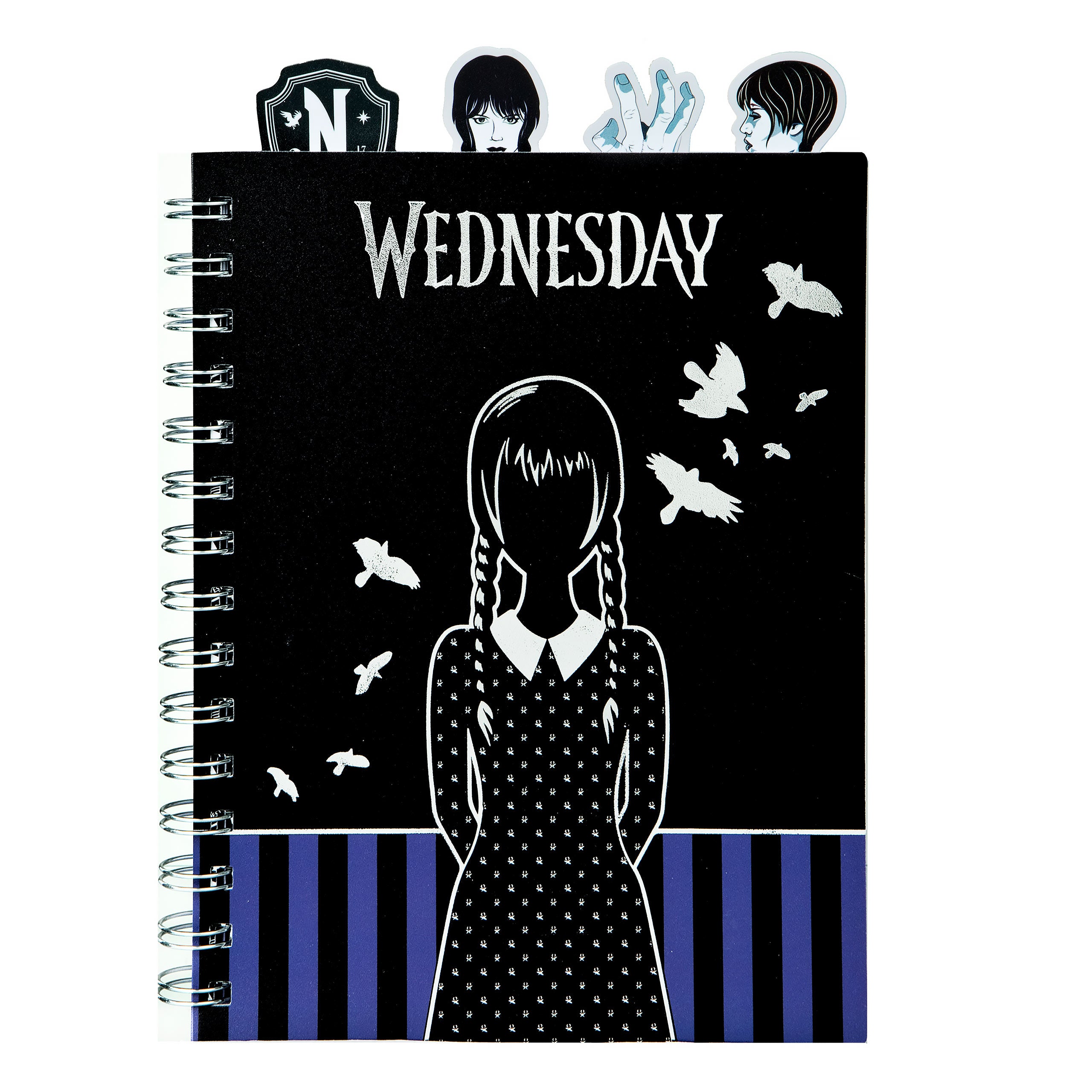 Image produit Wednesday - Carnet à spirale avec intercalaires