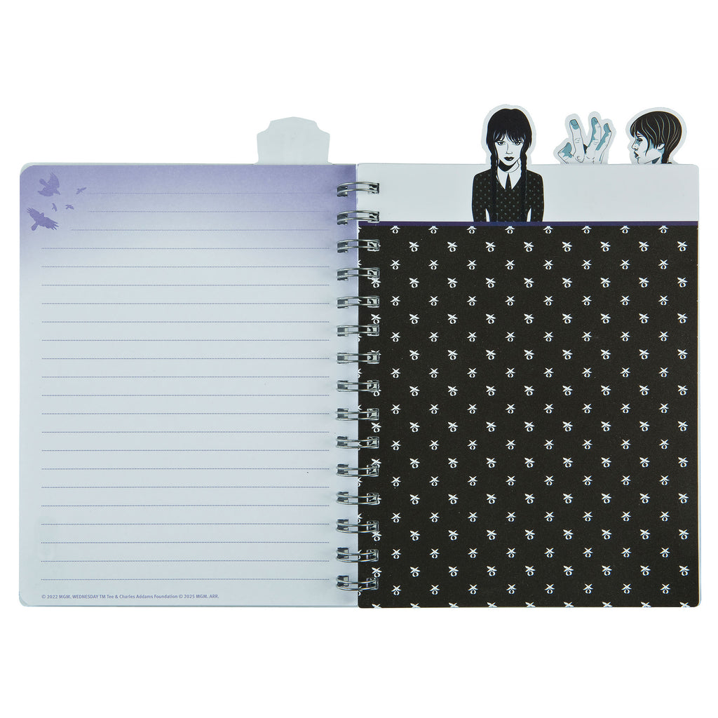 Image produit Wednesday - Carnet à spirale avec intercalaires