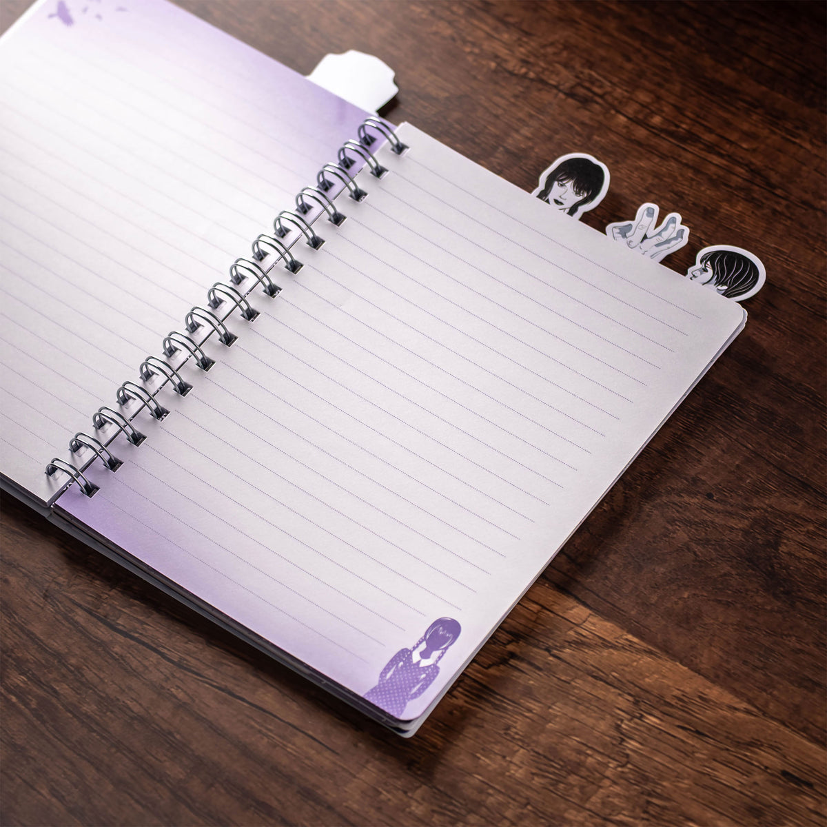 Image produit Wednesday - Carnet à spirale avec intercalaires
