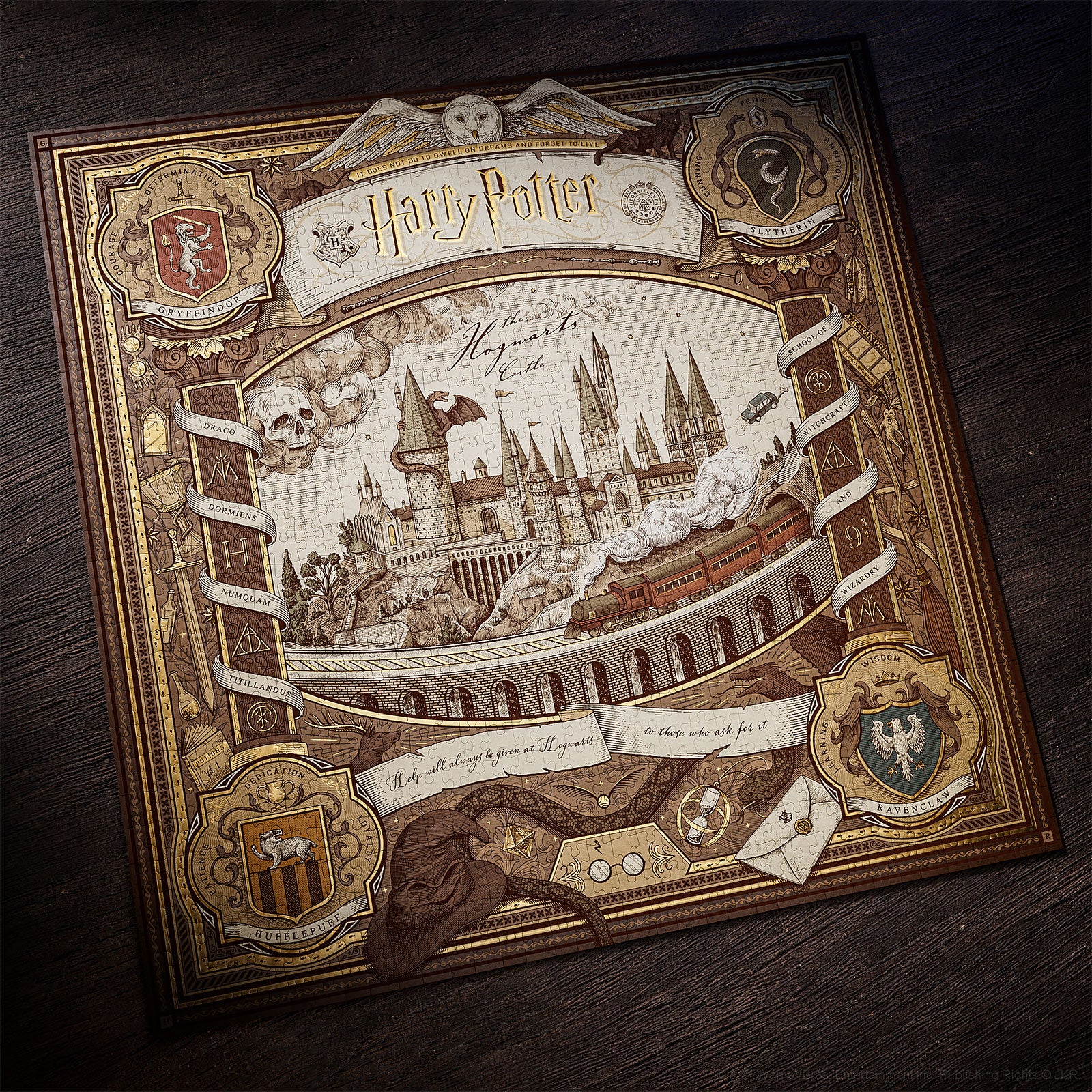 Image produit Harry Potter - Puzzle Premium Château de Poudlard