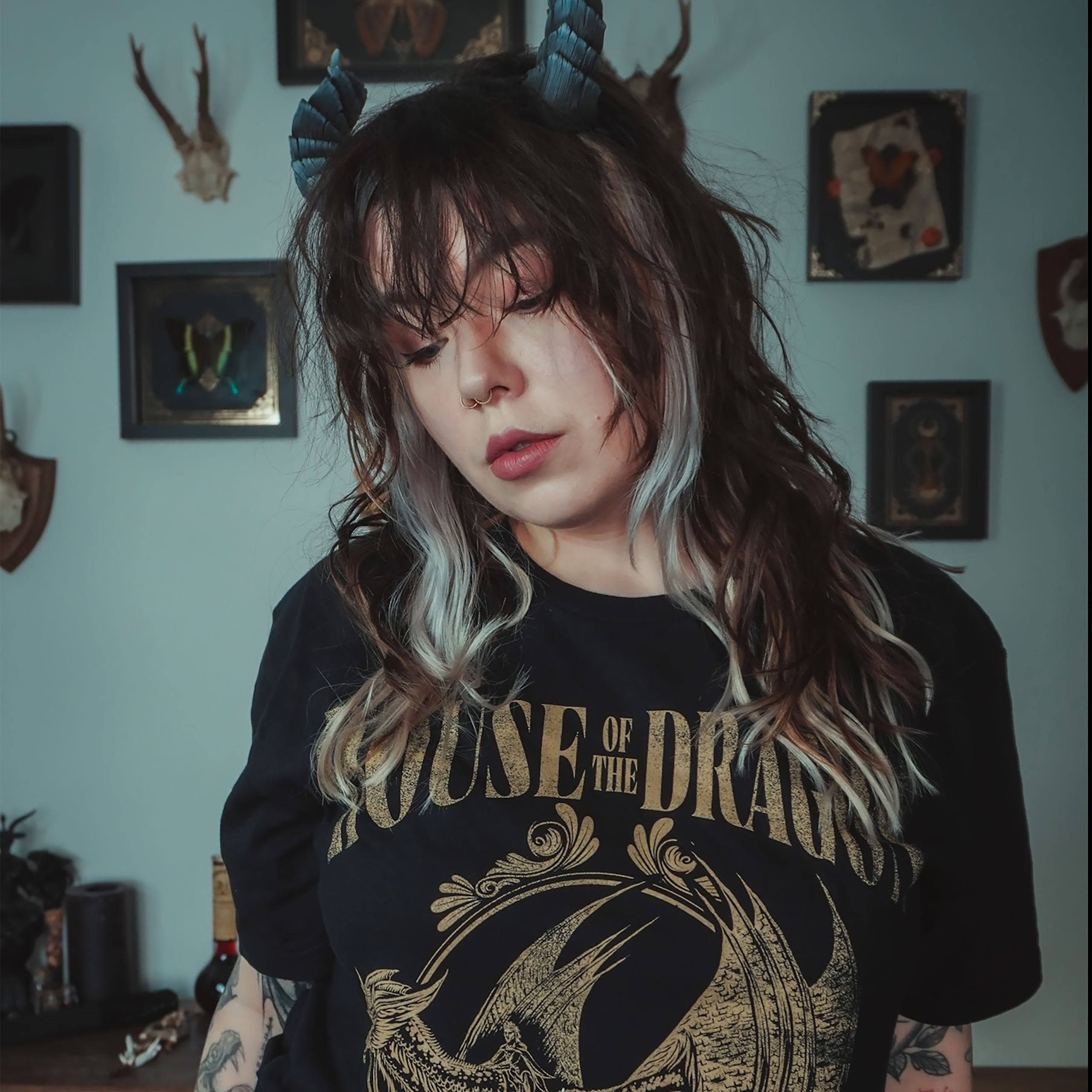 Immagine del prodotto House of the Dragon - T-shirt nero Fire Made Flesh