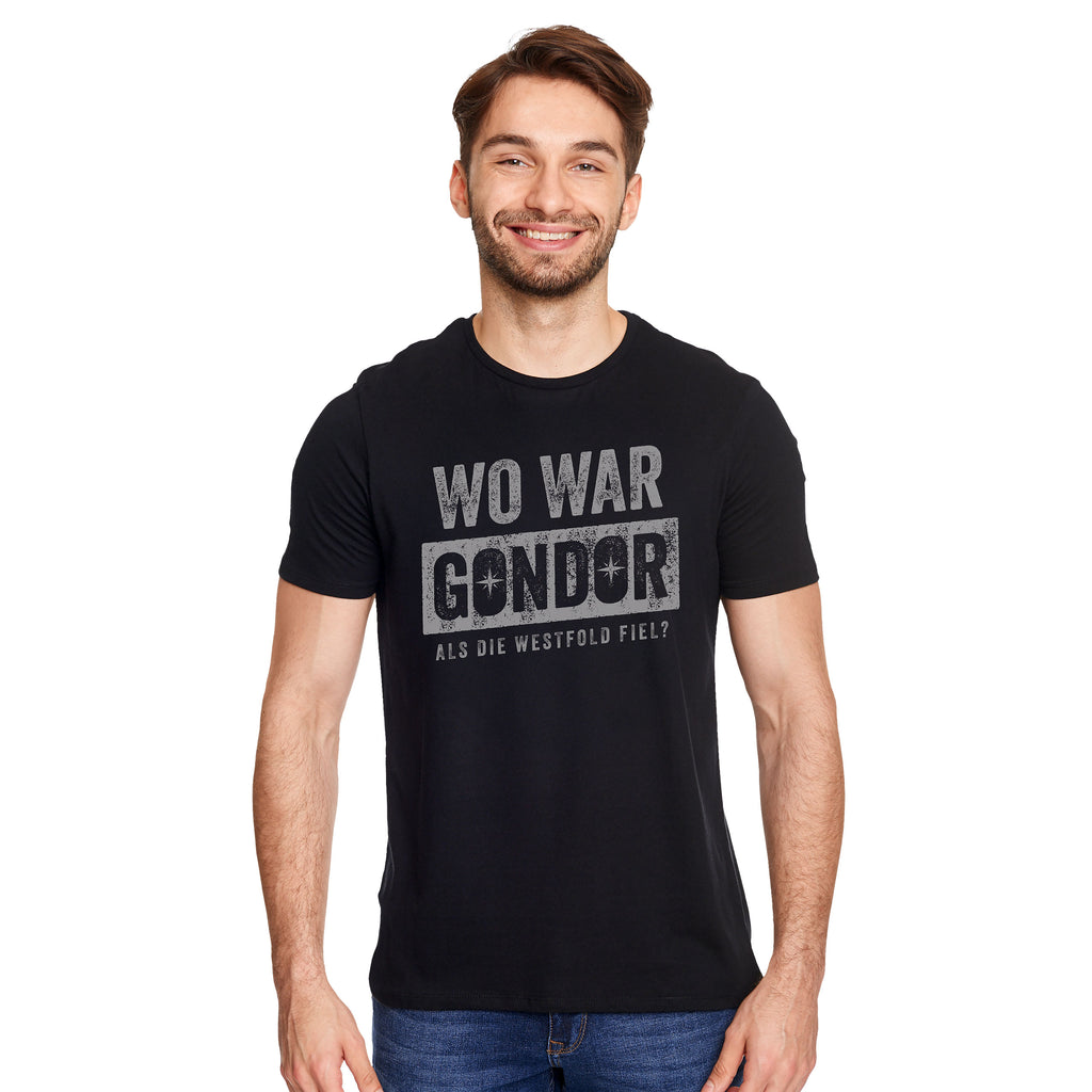 Immagine del prodotto Dov'era T-shirt per fan de Il Signore degli Anelli nera
