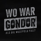 Immagine del prodotto Dov'era T-shirt per fan de Il Signore degli Anelli nera