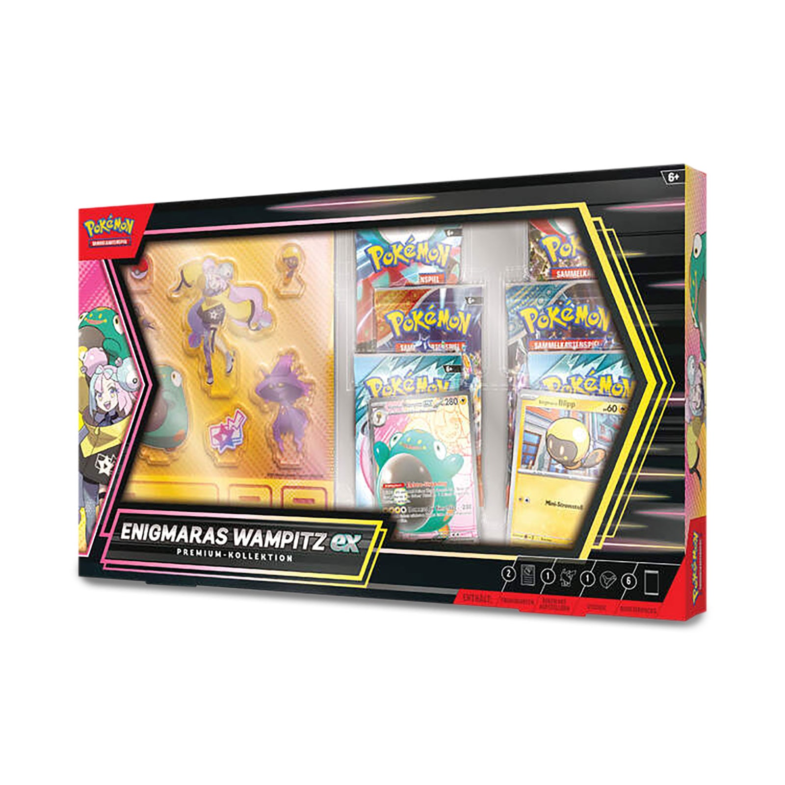 Immagine del prodotto Pokemon - Scatola Premium Carte Collezionabili Enigmaras Wampitz-Ex