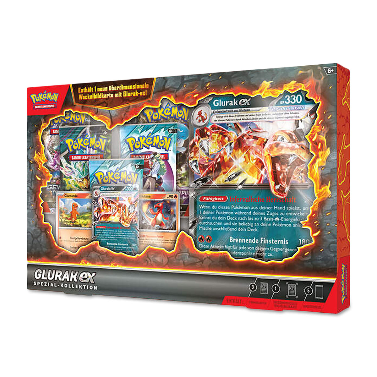 Produktbild Pokemon - Glurak-Ex Special Sammelkarten Box deutsche Version