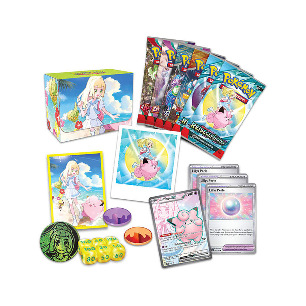 Produktbild Pokemon - Lilly Premium Turnier Sammelkarten Box