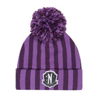 Image produit Wednesday - Bonnet à pompon logo Nevermore