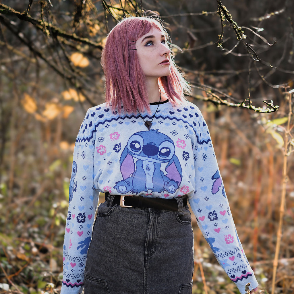 Image produit Pull en maille Stitch Ohana - Lilo & Stitch