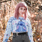 Image produit Pull en maille Stitch Ohana - Lilo & Stitch
