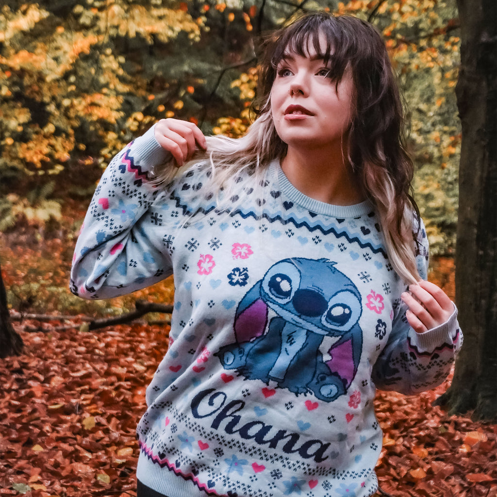 Image produit Pull en maille Stitch Ohana - Lilo & Stitch