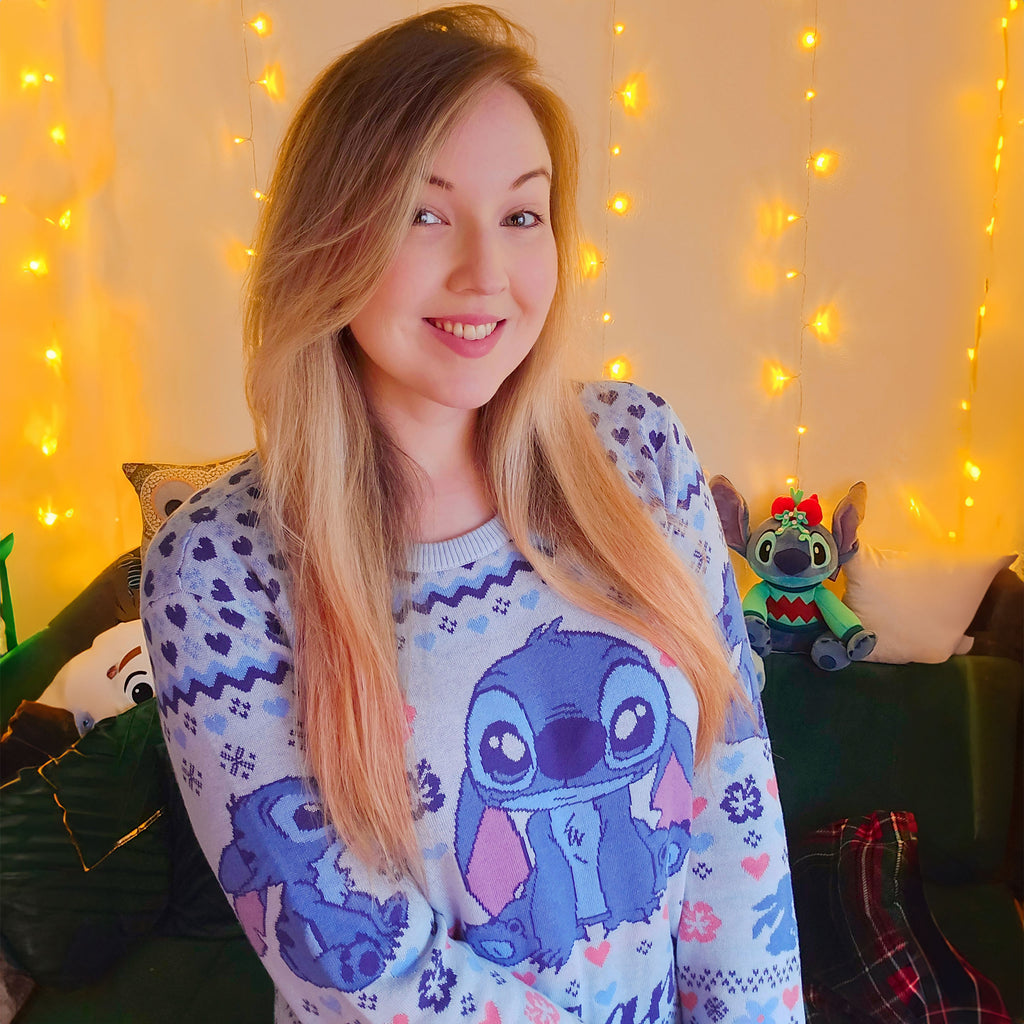 Image produit Pull en maille Stitch Ohana - Lilo & Stitch