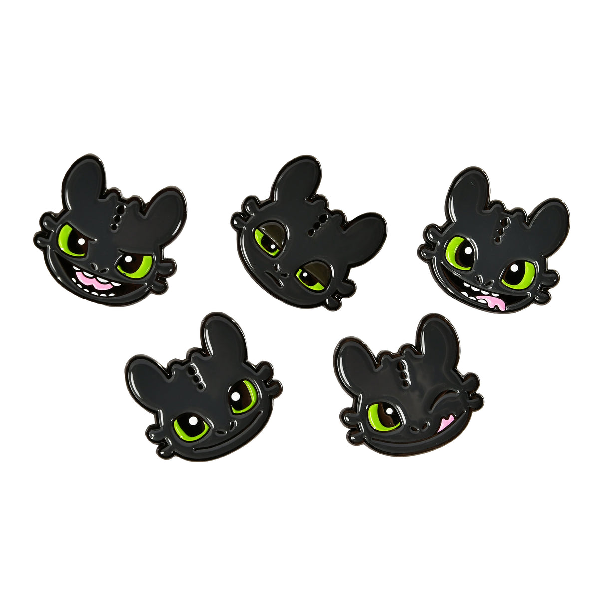 Immagine del prodotto Dragon Trainer - Set di 5 spille Sdentato