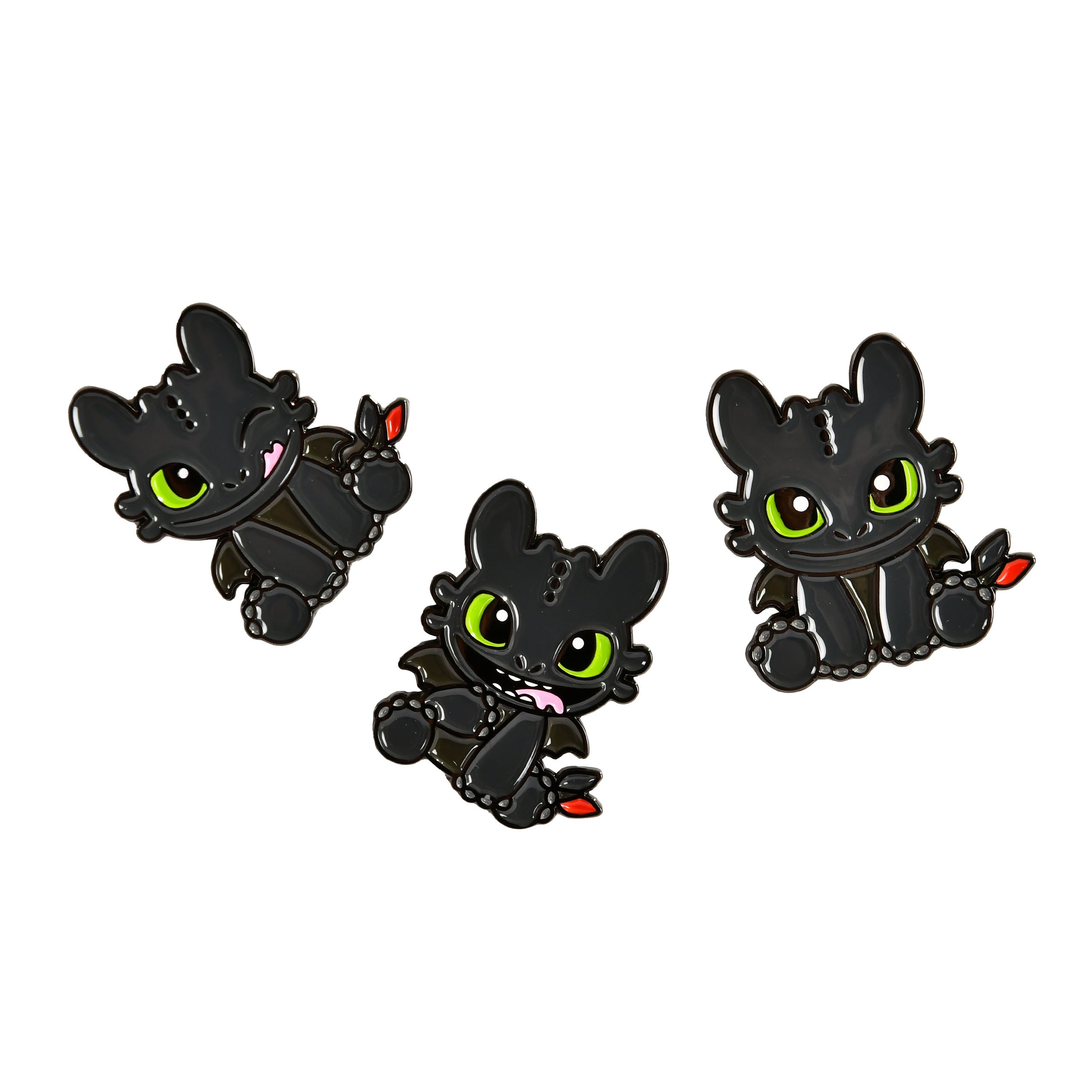 Image produit Dragons - Ensemble de 3 pins Krokmou