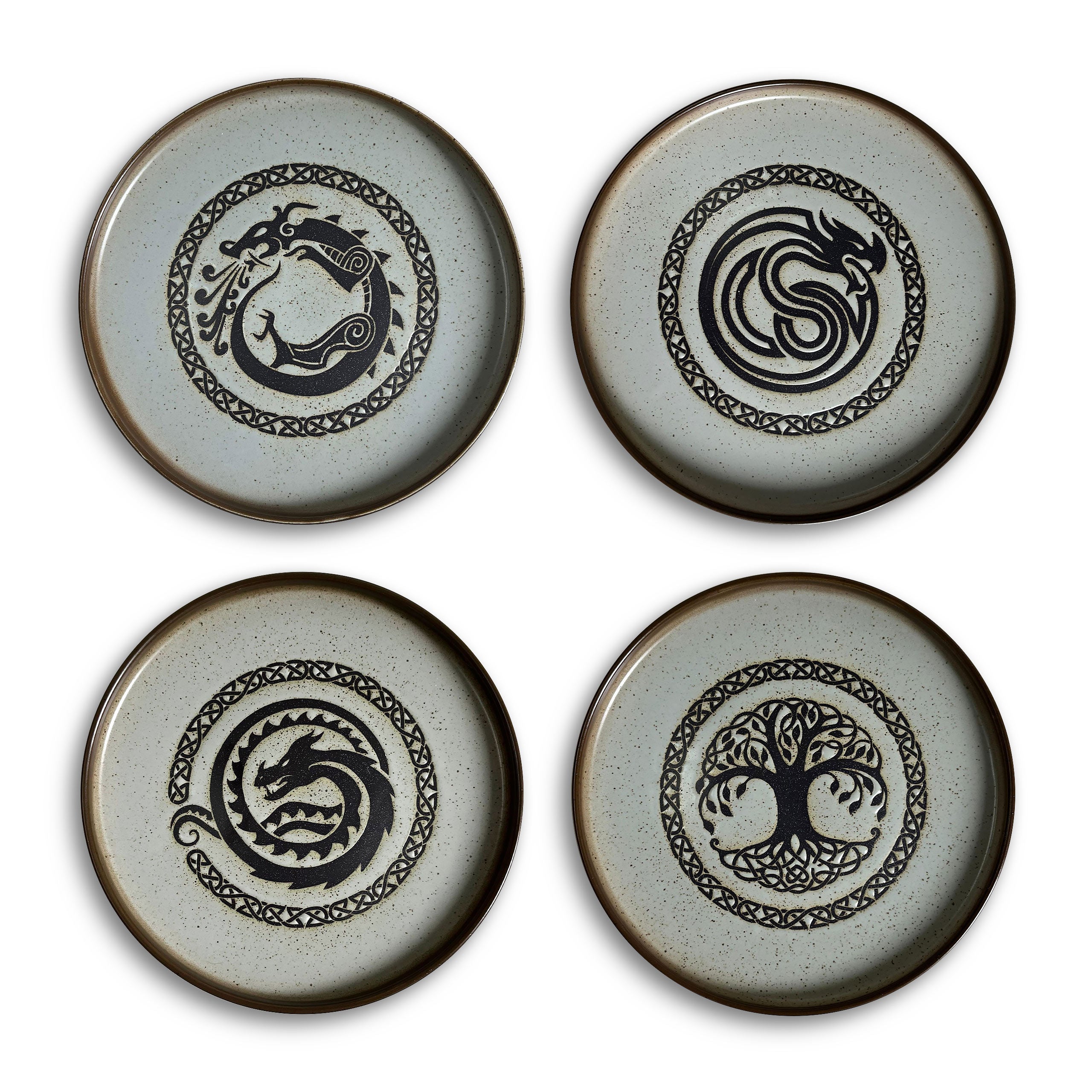 Image produit Dragons - Set d’assiettes Symbols