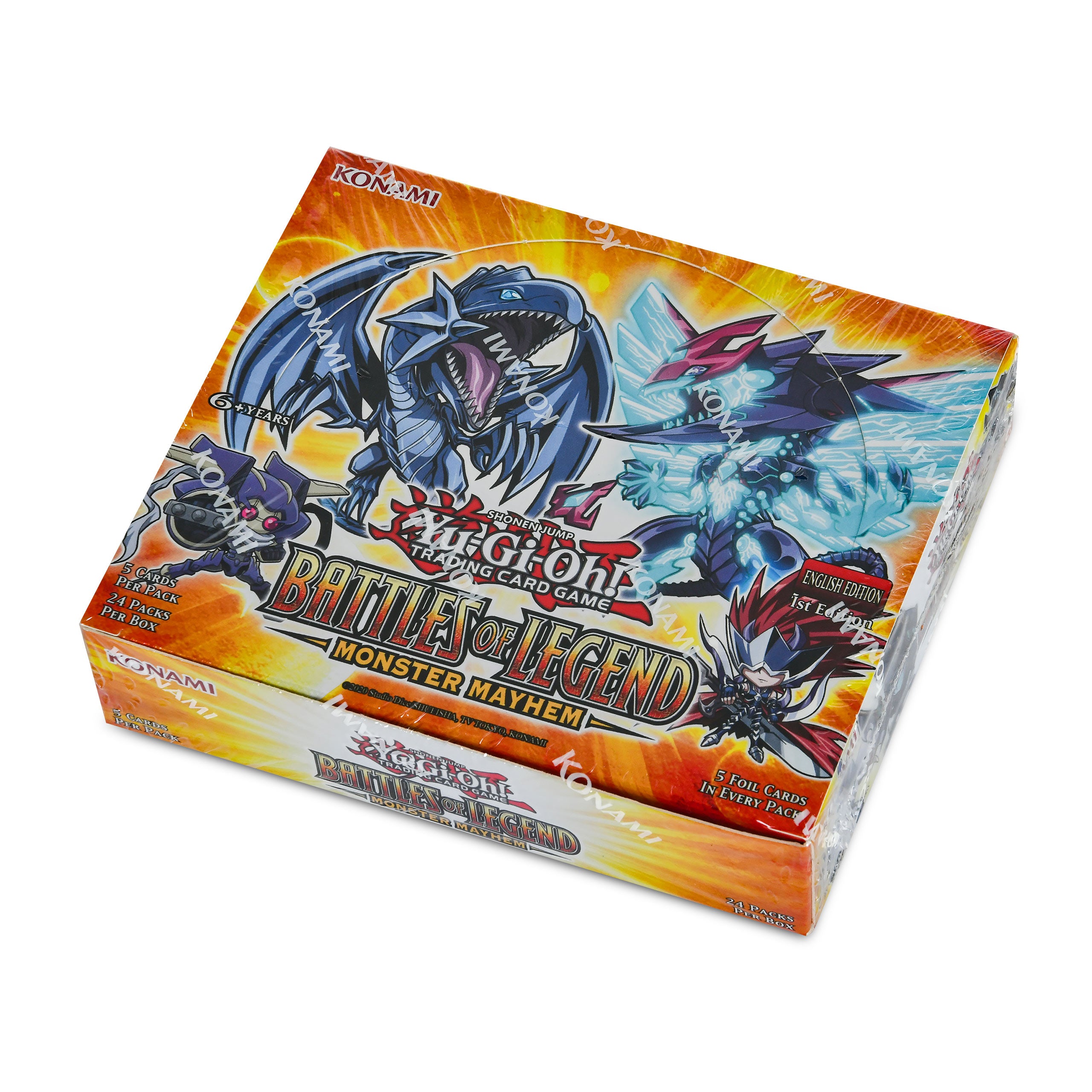 Produktbild Yu-Gi-Oh! - Battles of Legend: Monster Mayhem Sammelkarten Booster Display englische Version