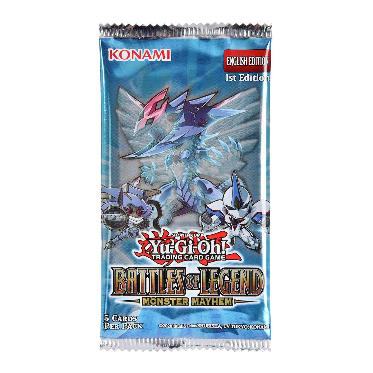 Image produit Yu-Gi-Oh! - Battles of Legend: Monster Mayhem Booster de cartes à collectionner (édition anglaise)
