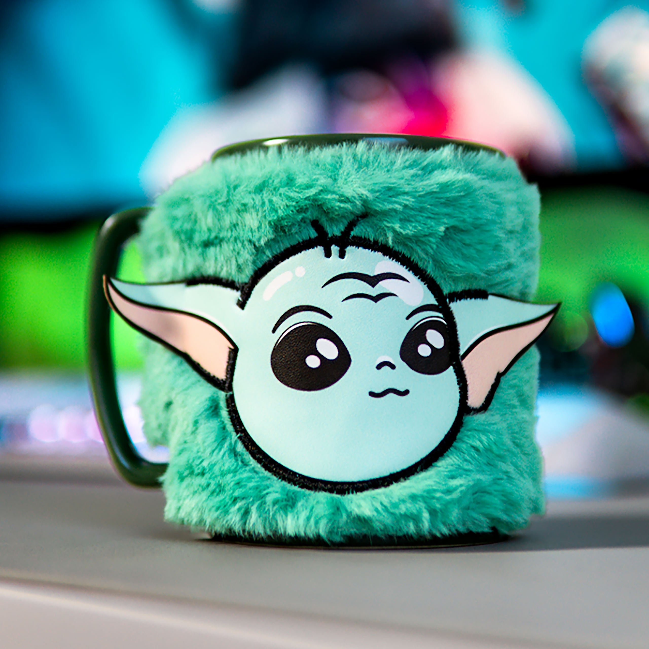 Produktbild Grogu Tasse mit Plüschüberzug - Star Wars The Mandalorian