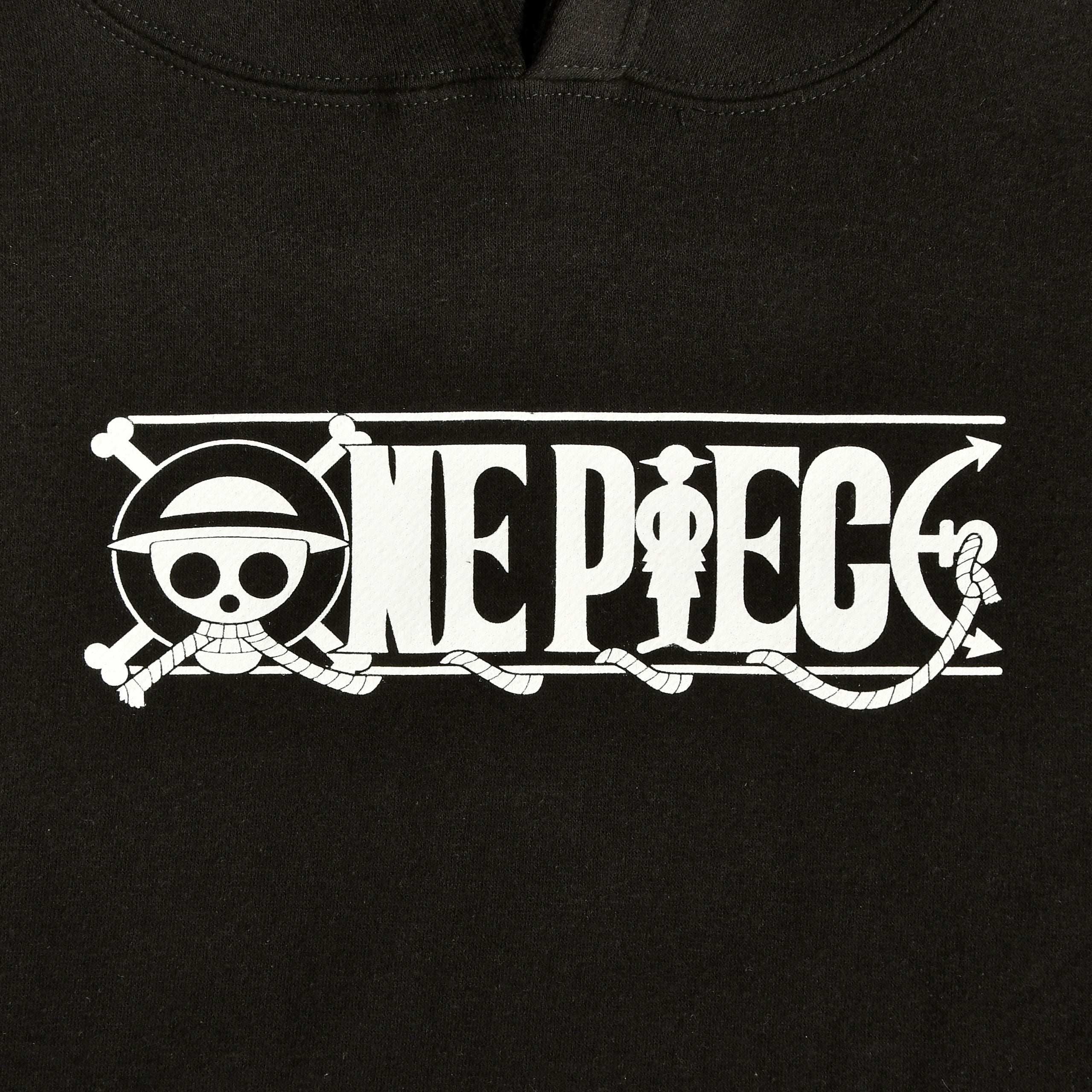 Immagine del prodotto One Piece - Felpa con cappuccio Luffy Straw Hat Crew nera