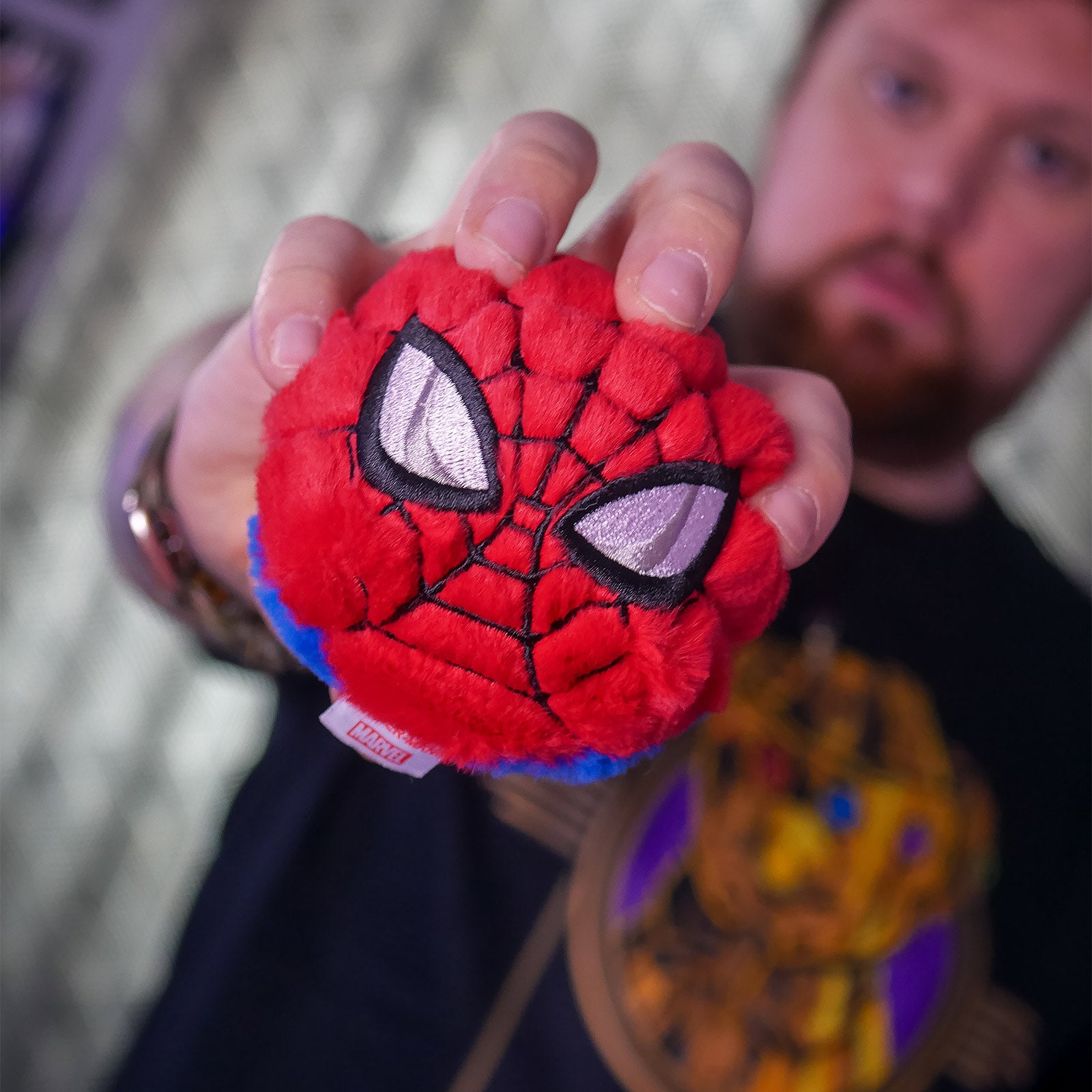Produktbild Spider-Man - Beanie Bouncers hüpfender Plüsch Ball