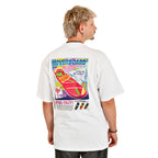 Image produit Retour vers le Futur - T-Shirt Oversize Hoverboard Blanc