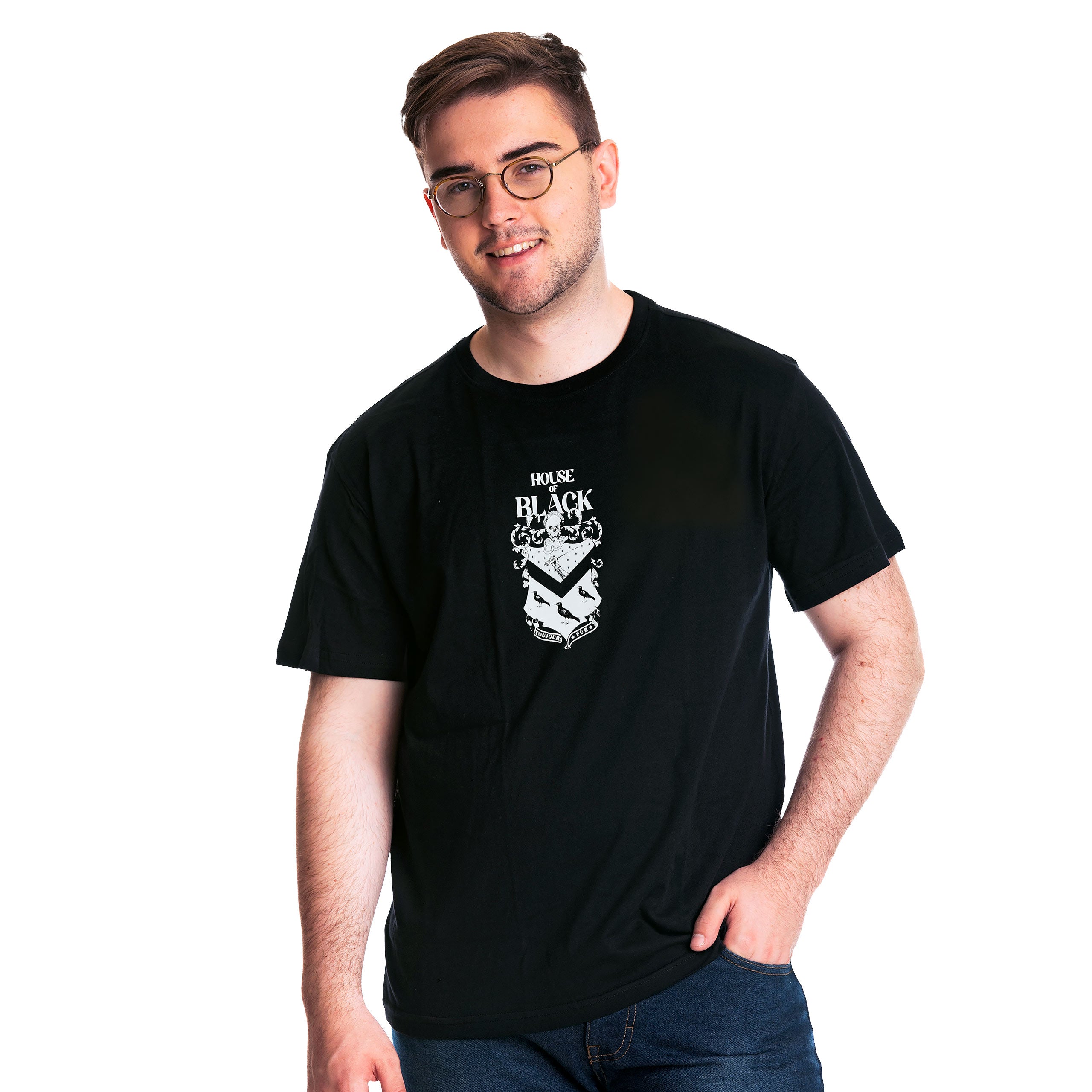 Image produit Harry Potter - T-shirt House of Black noir