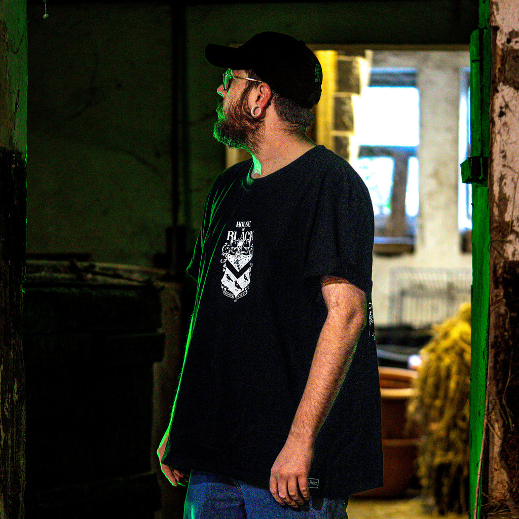 Immagine del prodotto Harry Potter - T-shirt House of Black nera
